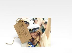 Tackkort student Visby Eko Vintage med tag