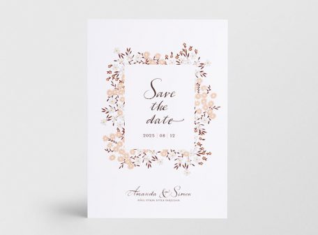 Save the date kort large