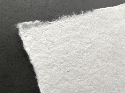 handgjort papper ark närbild