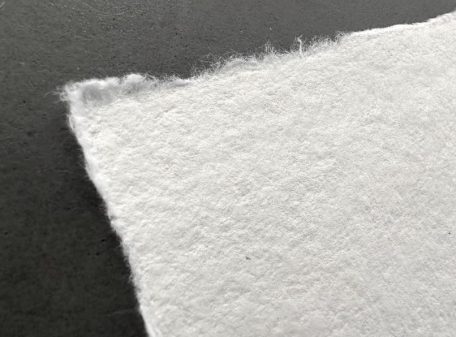 handgjort papper ark närbild